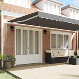 Awning Frame Manual White 600 x 350 cm Aluminium 313198