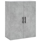 Highboard Concrete Grey 69.5x34x180 cm Engineered Wood 3196095