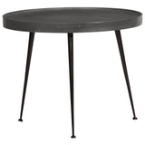 Coffee Table 3 pcs Black Engineered Wood 373639