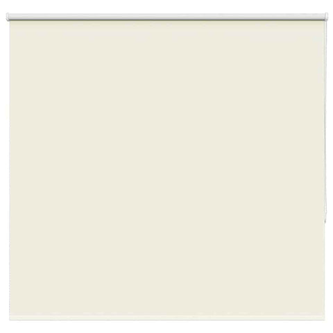 ZNTS Roller Blind Blackout Off White 165x150 cm Fabric Width 161.6 cm Polyester 4011661