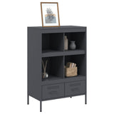 Highboard Anthracite 68x39x101.5 cm Steel 843104
