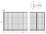 Gabion with 3.5 mm Wire and 5x2.5 cm Mesh 1050x50x150 cm 3461895