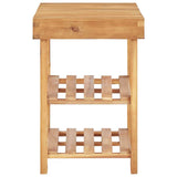 45930 Shoe Rack 70x32x46 cm Solid Acacia Wood