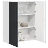 Wall Cabinet PORTO Black 80 x 31 x 100 cm Engineered Wood 885496