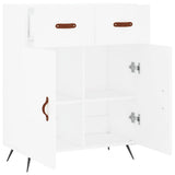 Sideboard White 69.5x34x90 cm Engineered Wood 827948