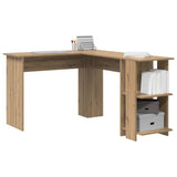 Corner Desk Artisan Oak 140 x 113.5 x 75 cm Engineered Wood 869561