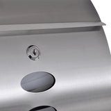 Double Mailbox on Stand Stainless Steel 271747