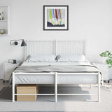 Bedside Cabinets 2 pcs White 36x39x43.5 cm Steel 846637
