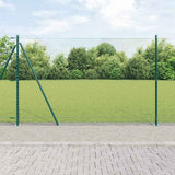 Welded Wire Fence with Concrete Base 25 x 1.6 m 3353532