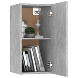 8 Piece TV Cabinet Set Concrete Grey Engineered Wood 3079088
