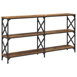 Console Table Old Wood 156 x 28 x 80.5 cm Engineered Wood 882784