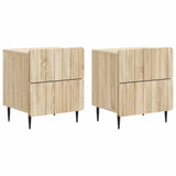 Bedside Cabinet 2 pcs Sonoma Oak 43 x 34.5 x 49.5 cm 894300