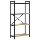 Bookshelf Sonoma Oak 60 x 30 x 120 cm Engineered Wood 868390