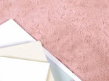 Anti-Slip Faux Rabbit Fur Rug OLITE Pink 200 x 200 cm Polyester 42021709