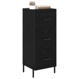 Sideboard Black oak 34 x 34.5 x 90 cm Engineered wood 881569