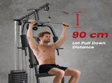 Multifunction Home Gym Machine, with 45kg Weight Stacks, for Strength Training T3398P376824