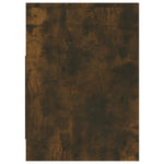 TV Cabinet Smoked Oak 102x37.5x52.5 cm Engineered Wood 813023