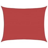 311634 Sunshade Sail 160 g/m Red 6x7 m HDPE