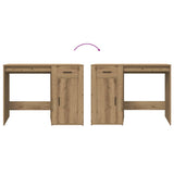 Desk Artisan Oak 100x49x75 cm Engineered Wood 857100