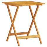 Folding Bistro Set Folding 3 pcs Brown Solid Acacia Wood 3375690