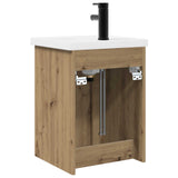 Bathroom Vanity Unit with Tap Artisan Oak 42 x 40 x 74.5 cm 889536