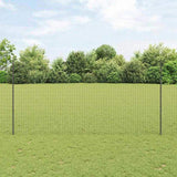 Fence and Post Grey 1.6 x 10 m Steel 3336069