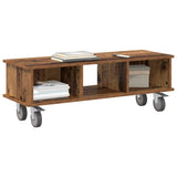 TV Stand Old Wood 100 x 35 x 35 cm Engineered Wood 891038