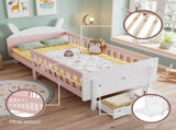 Wooden bed, Rabbit-Shaped Bed Frame, 3ft single bed 90190cm, Storage bed, Sturdy bed slats,With a N604P499973P