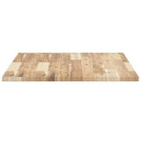 Desk Top Untreated 80x60x2 cm Solid Wood Acacia 3279725