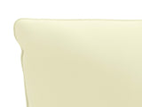 1-Piece Back Cushion PUTTEN 100% Polyester Cream 947038
