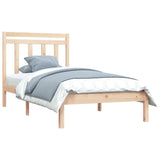 Bed Frame without Mattress 90x200 cm Solid Wood 3105235