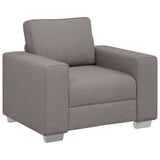 Sofa Taupe 100 x 77 x 82 cm Fabric 4105213