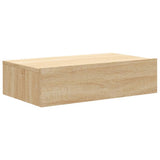 TV Cabinet with LED Lights Sonoma Oak 60x35x15.5 cm 842890