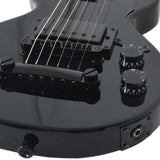 Electric Guitar for Kids with Bag Black 3/4 30" 70196