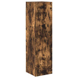 3 Piece TV Cabinet Set Smoked Oak Engineered Wood 3120227