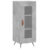 Sideboard Concrete Grey 34.5x34x90 cm Engineered Wood 828768