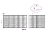 Gabion with 3.5 mm Wire and 5x5 cm Mesh 850x10x100 cm 3462059