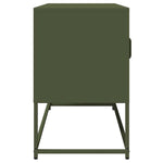 ZNTS TV Cabinet Olive Green 100.5x39x60.5 cm Cold-rolled Steel 853342