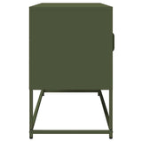 ZNTS TV Cabinet Olive Green 100.5x39x60.5 cm Cold-rolled Steel 853342