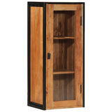 Bathroom Wall Cabinet 40x30x90 cm Solid Wood Acacia and Iron 372745
