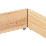 Pallet Collar 150x100 cm Solid Wood Pine 4010301