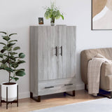 Highboard Grey Sonoma 69.5x31x115 cm Engineered Wood 828266
