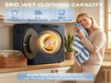 5 kg Compact 40-60&degC Tumble Dryer Blue T3398P550261
