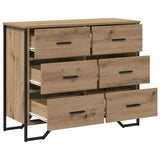 Chest of Drawers 2 pcs Artisan Oak 91 x 35.5 x 74.5 cm 3365604