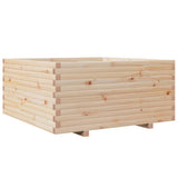 Garden Planter 100x100x49.5 cm Solid Wood Pine 3282539