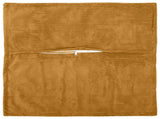 Cushion Cover 12 pcs HOUTEN Yellow 40 x 40 cm Corduroy 916812