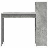 Desk Concrete Grey 108 x 55 x 103.5 cm Engineered Wood 869461
