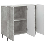 Sideboard Concrete Grey 89 x 34.5 x 82 cm Engineered Wood 894418