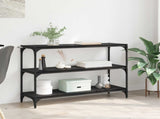 Book Cabinet Black oak 100 x 33 x 70.5 cm Engineered wood 881116