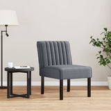 Slipper Chair Dark Grey Velvet 352452